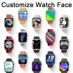 Wireless Charging, Bluetooth Calls, Custom Faces, Waterproof - Men's & Women's Sports Bracelet
