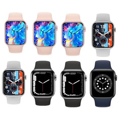 Wireless Charging, Bluetooth Calls, Custom Faces, Waterproof - Men's & Women's Sports Bracelet Pink3