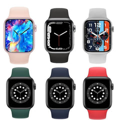 Wireless Charging, Bluetooth Calls, Custom Faces, Waterproof - Men's & Women's Sports Bracelet Red1