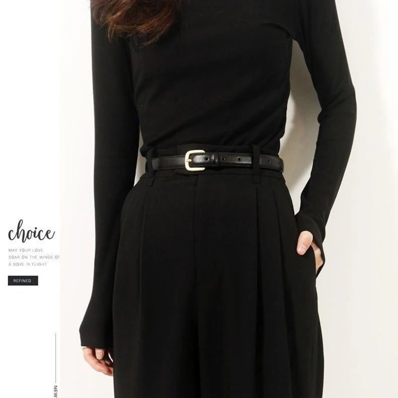 Women's Fashion Belt - Simple Korean Style for Jeans