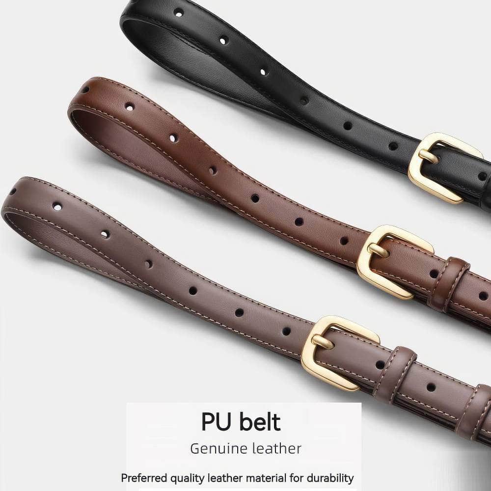 Women's Fashion Belt - Simple Korean Style for Jeans