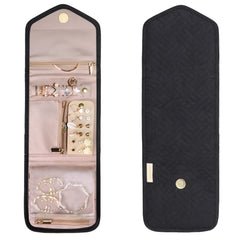 Women's Travel Jewelry Organizer Case black / CHINA