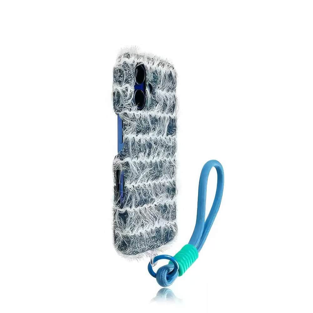 Woven Tweed Grand Hard Shell iPhone Case iPhone 11 / DarkTurquoise Wave