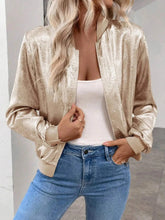 Zip Up Long Sleeve Jacket