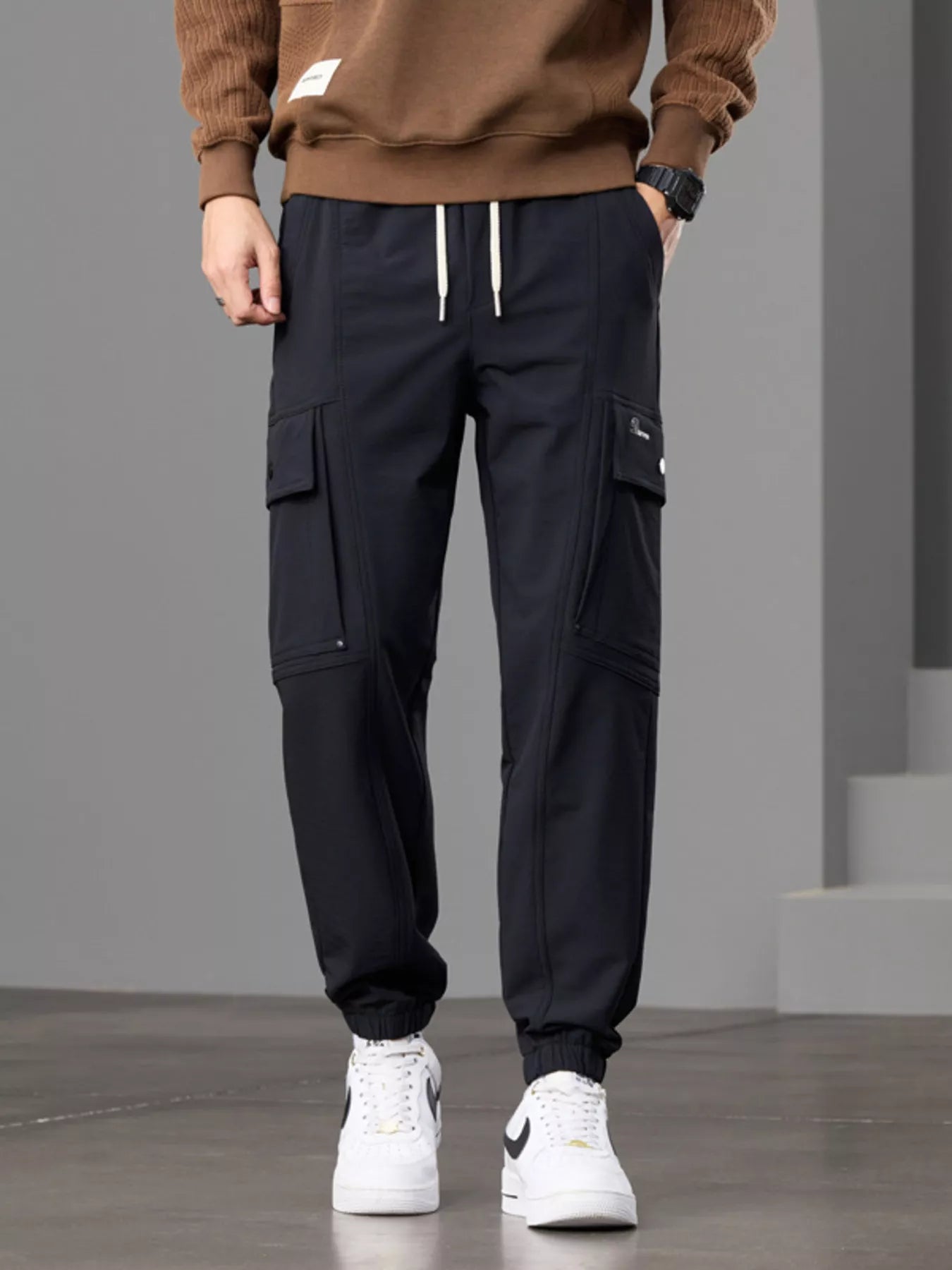 mens-casual-cargo-pants-with-drawstring-waist-05