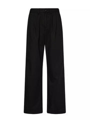 Men's relaxed fit pants with a drawstring waist and pockets.