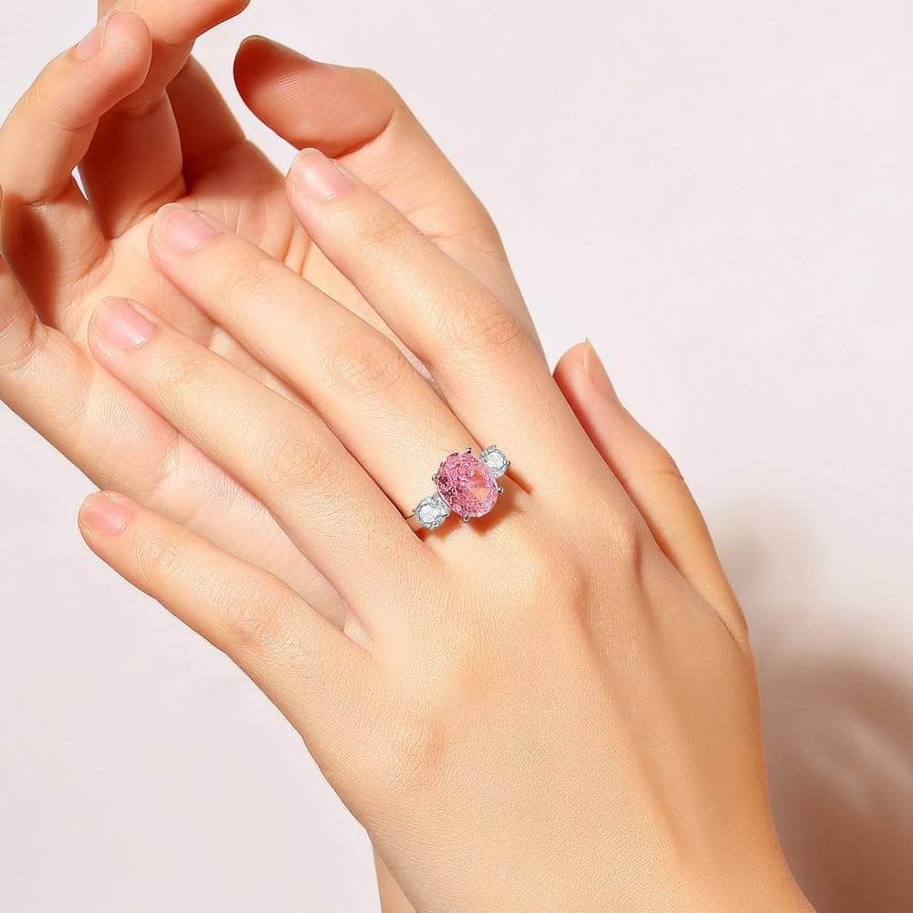 2.51 Ct Three-Stone Yellow Lab Grown Diamond Ring