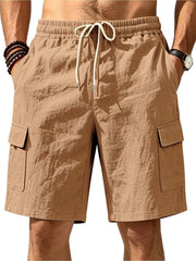 mens-plus-size-casual-cargo-shorts-with-drawstring-waist-01