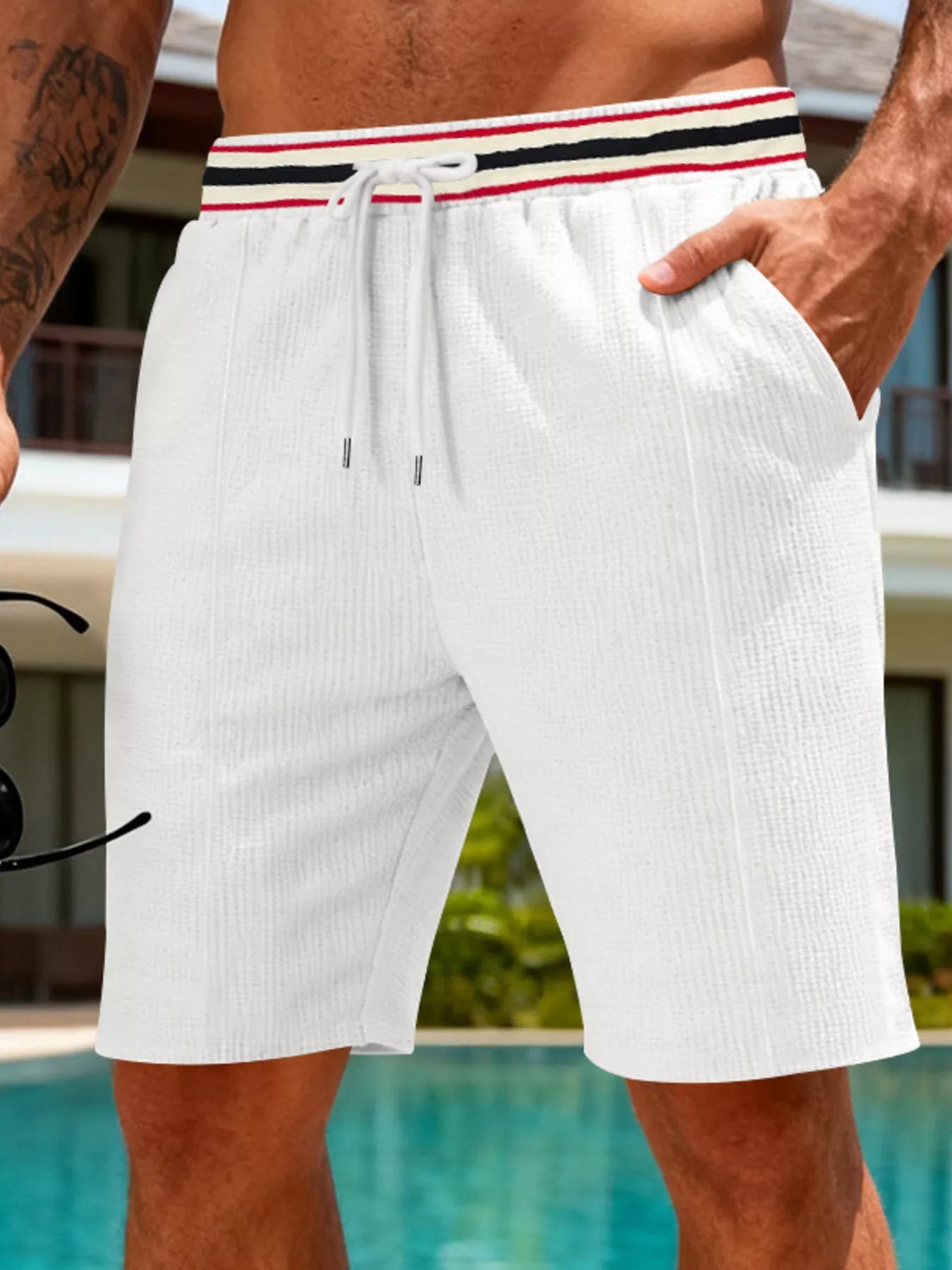mens-full-size-casual-textured-drawstring-shorts-plus-size-09