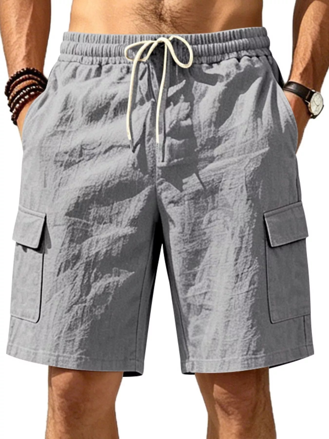 mens-plus-size-casual-cargo-shorts-with-drawstring-waist-06