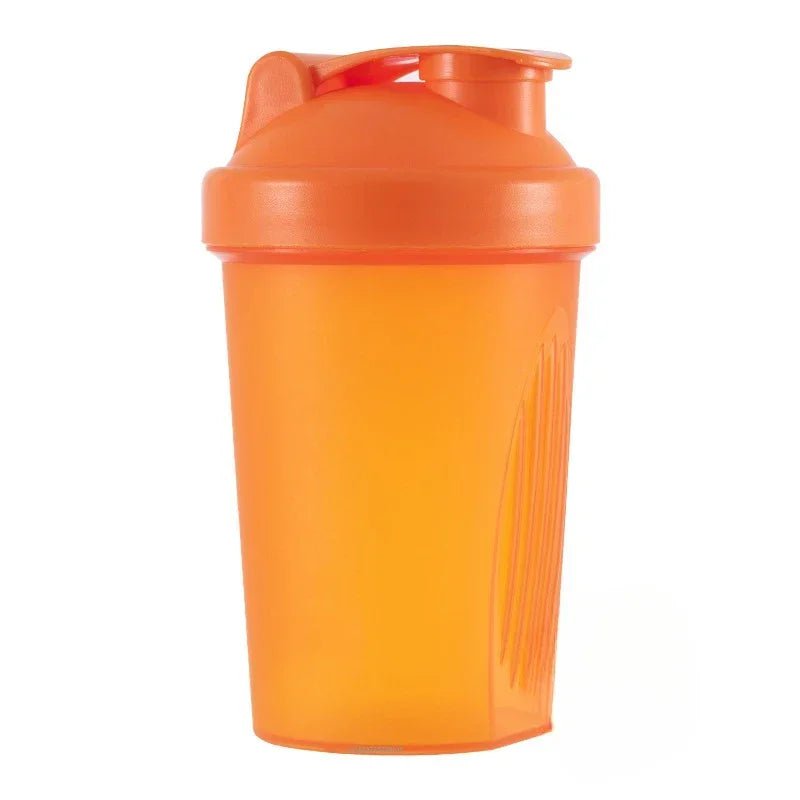 400ml BPA-free blender shaker bottle with leakproof design orange / 400ml
