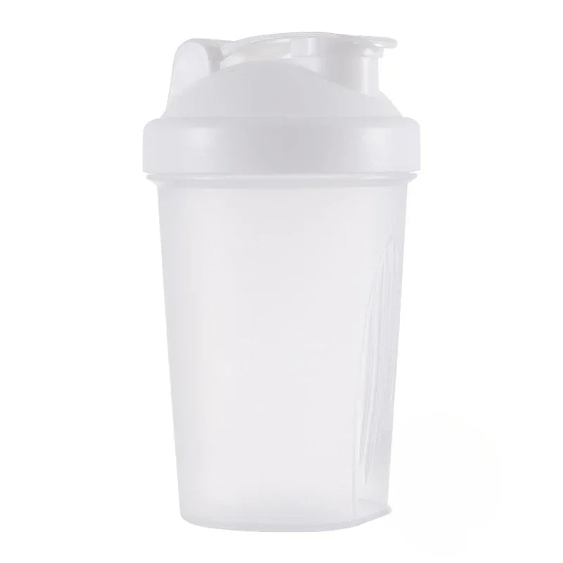 400ml BPA-free blender shaker bottle with leakproof design white / 400ml