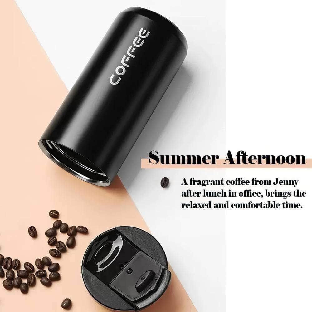 400ml Stainless Steel Thermal Coffee Mug - 304 Thermos Mug, Leak-Proof, Portable Travel Thermal Cup, Water Bottle - Ideal Christmas Gifts