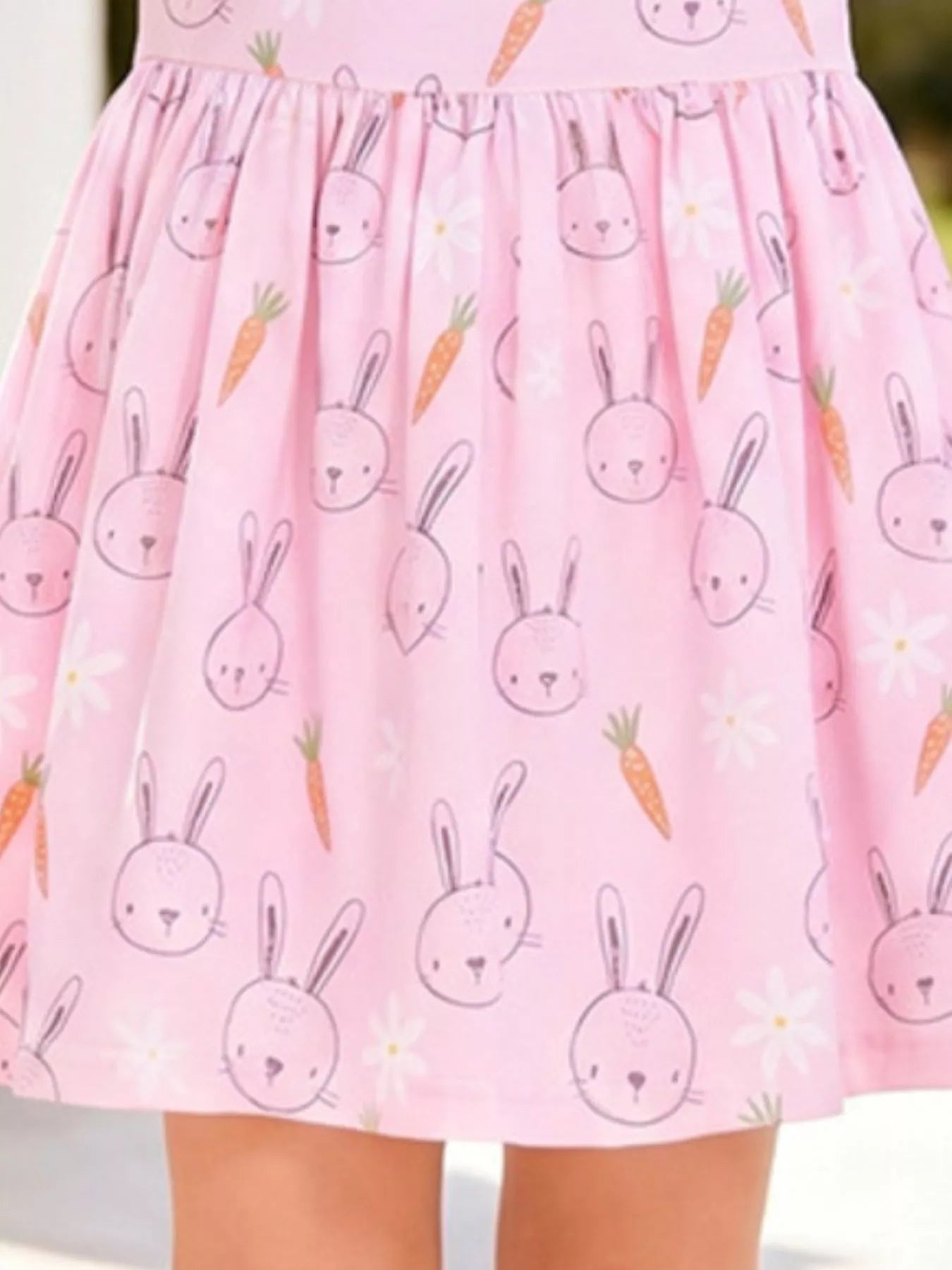 childrens-bunny-and-carrot-print-ruffle-sleeve-a-line-dress-04