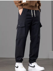 mens-casual-cargo-pants-with-drawstring-waist-04