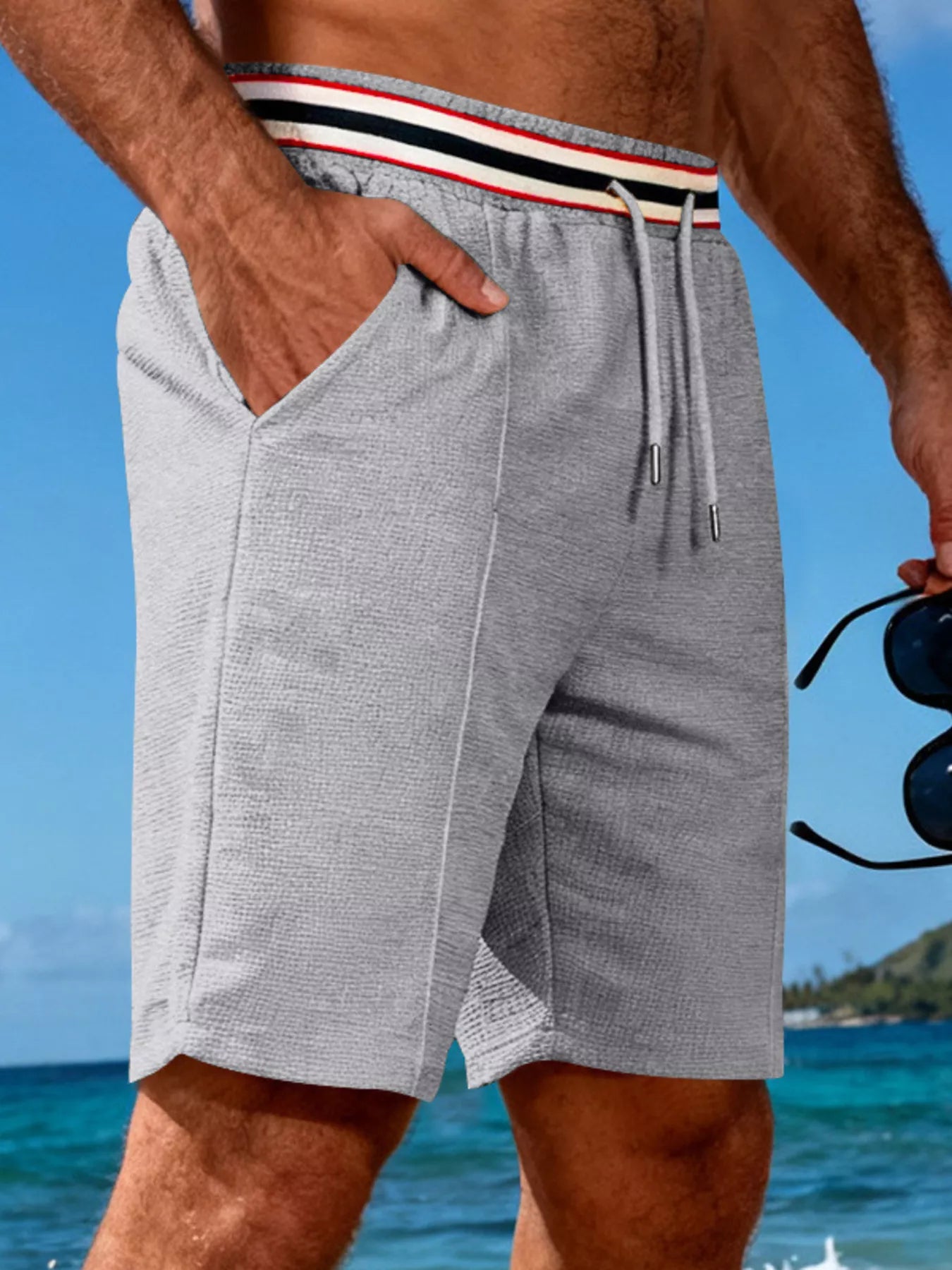 mens-full-size-casual-textured-drawstring-shorts-plus-size-03