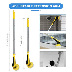 6-in-1 Electric Cleaning Brush: USB Spin Scrubber for Kitchen and Bathroom