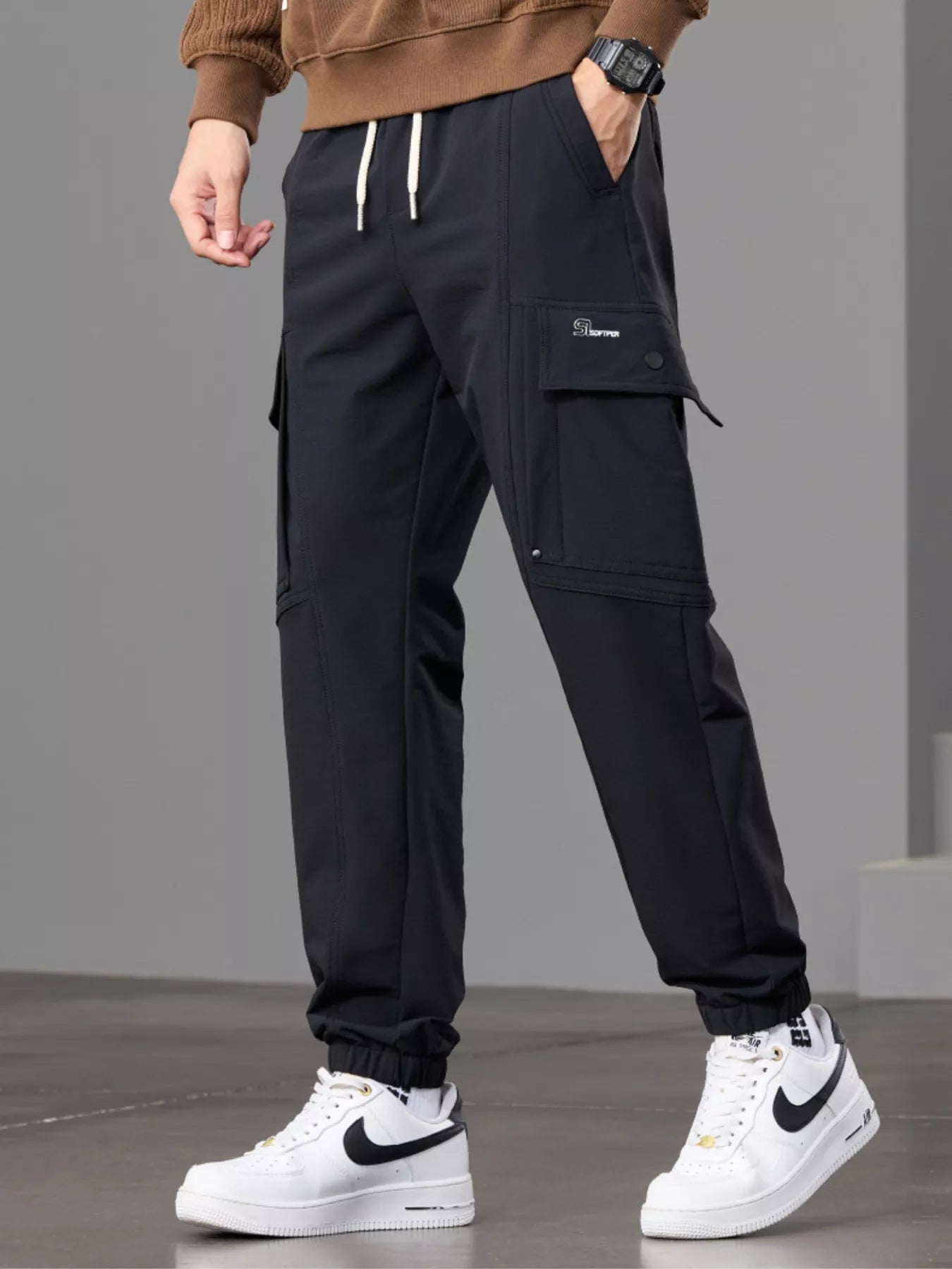 mens-casual-cargo-pants-with-drawstring-waist-06