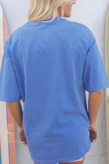 Camiseta gráfica de manga corta con cuello redondo