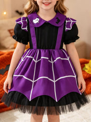 childrens-halloween-spiderweb-print-peter-pan-collar-dress-01