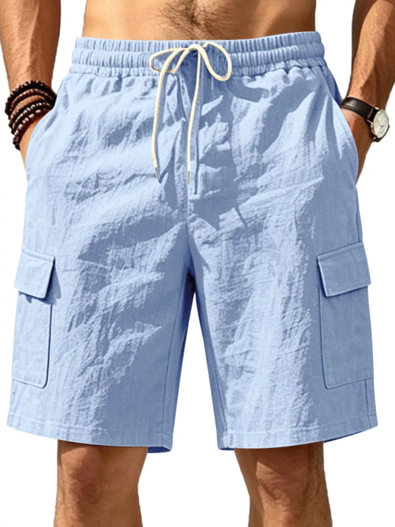 mens-plus-size-casual-cargo-shorts-with-drawstring-waist-08