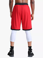 Men's quick-dry active shorts with pockets.