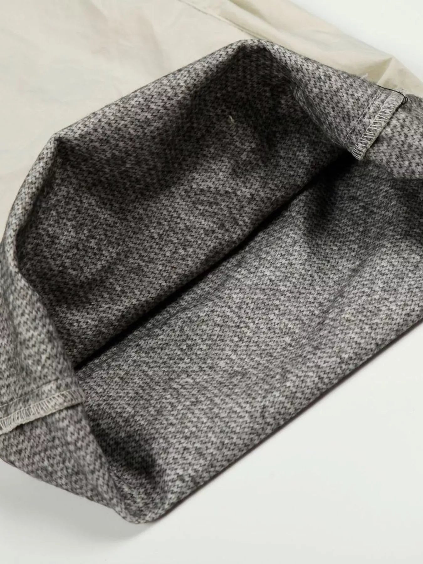 Men's casual pants with a wide leg silhouette.