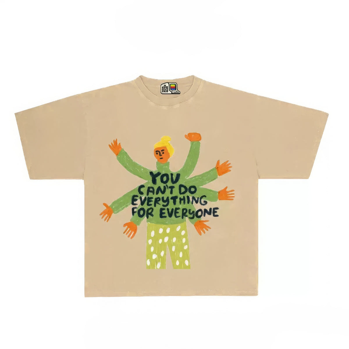 Abstract Multi-Armed Graphic Tee