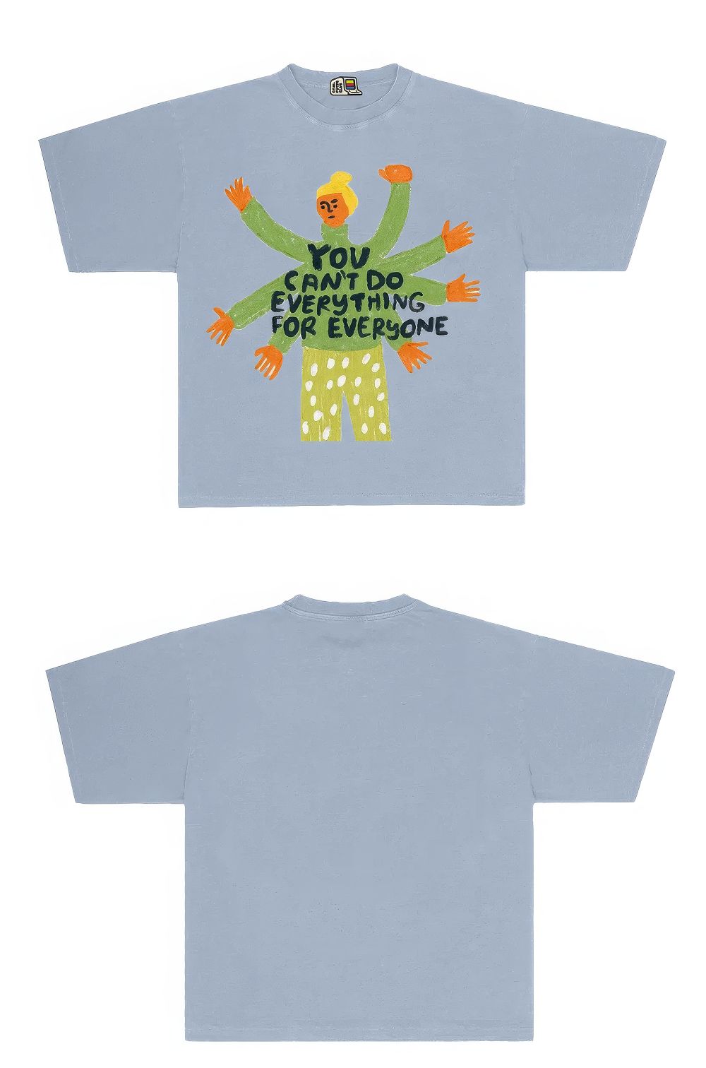 Abstract Multi-Armed Graphic Tee