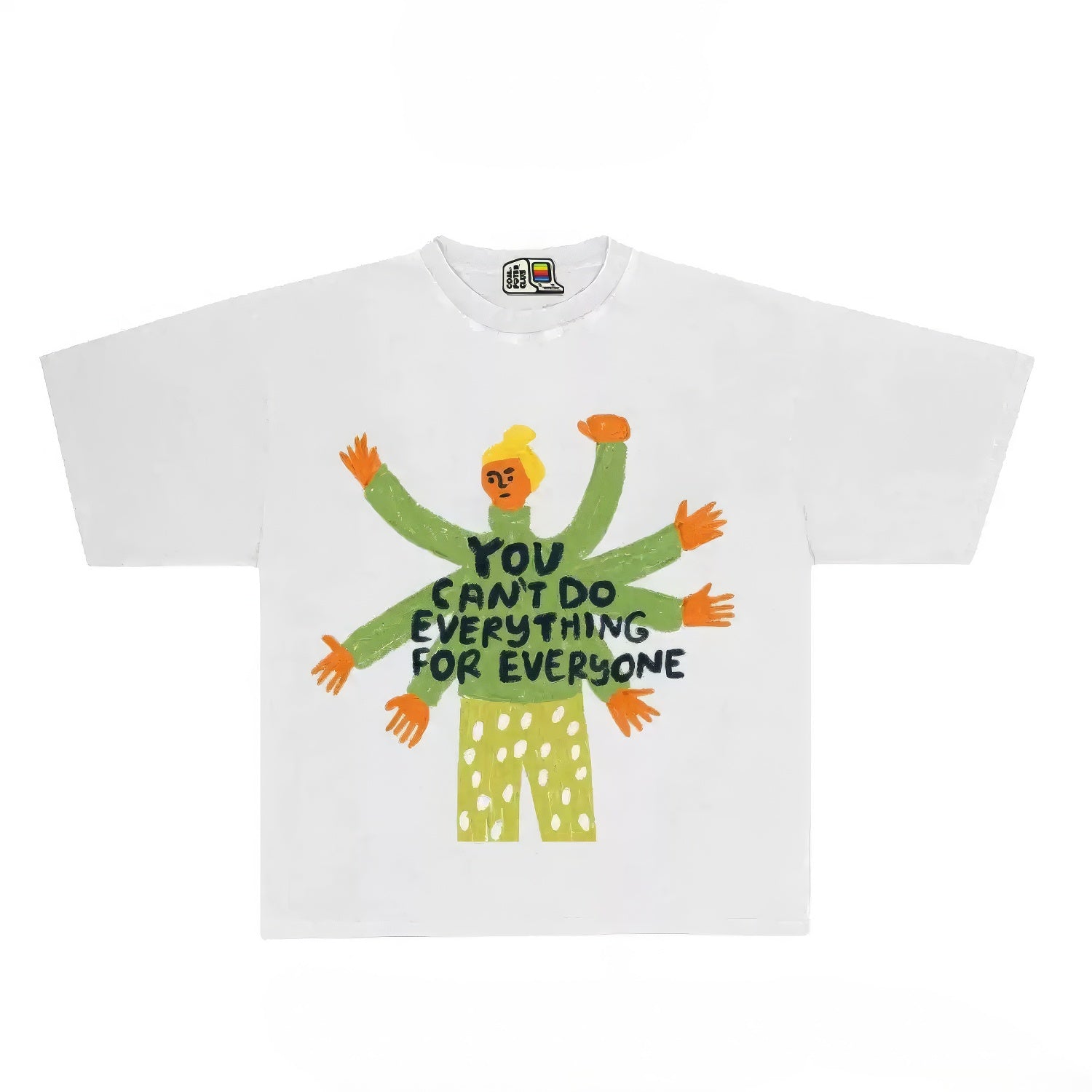 Abstract Multi-Armed Graphic Tee