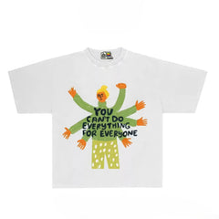 Abstract Multi-Armed Graphic Tee