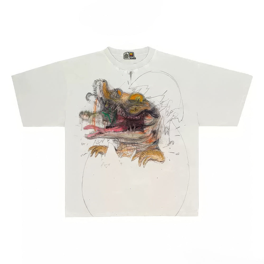 Baby Alligator Hatching Graphic T-Shirt