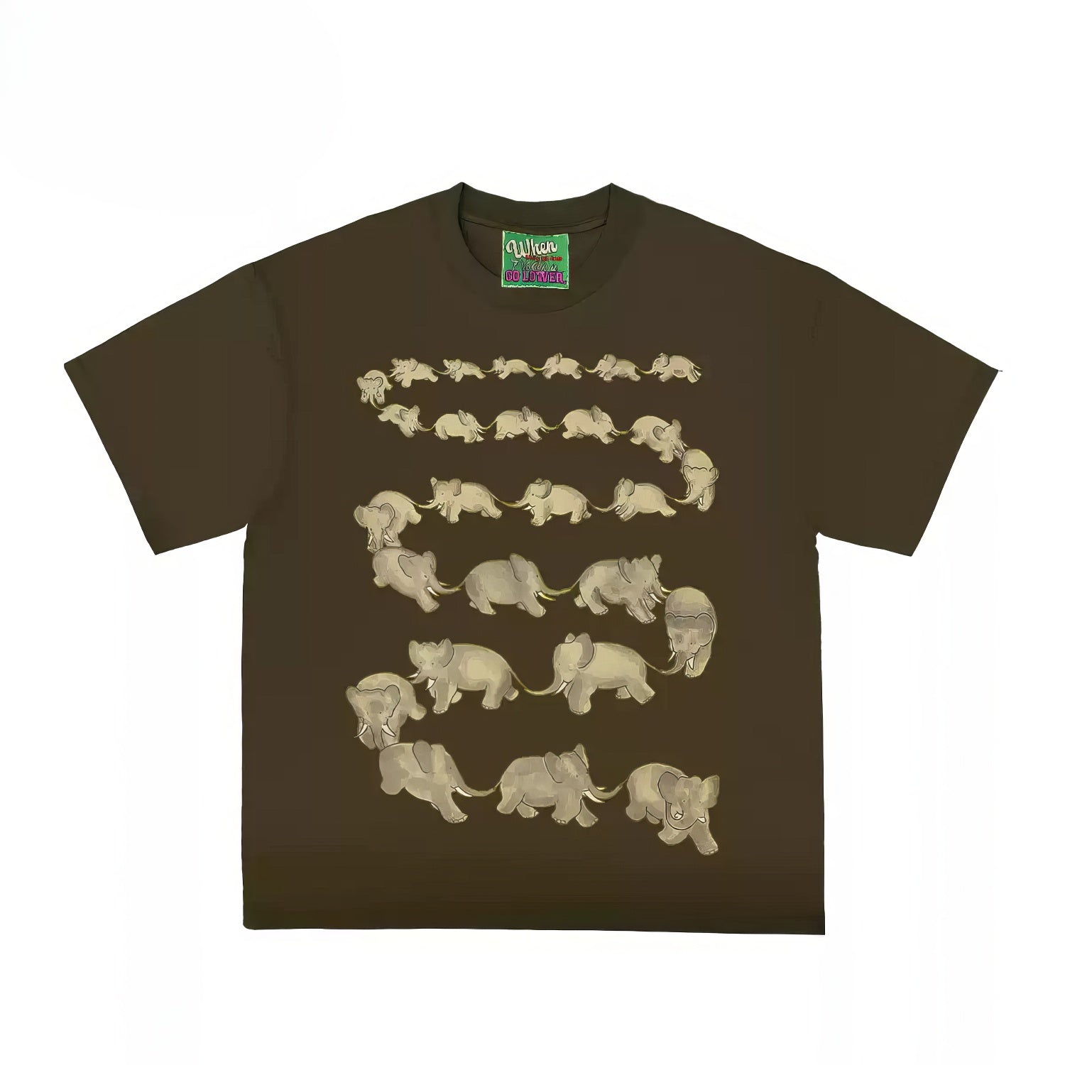 Elephant Parade Chain Graphic T-Shirt