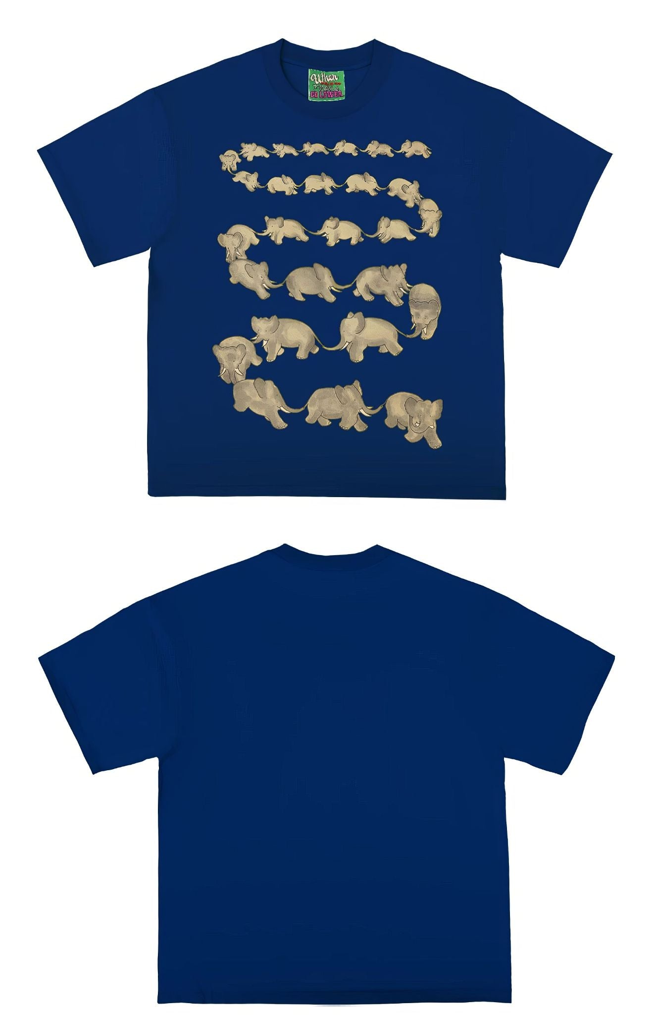 Elephant Parade Chain Graphic T-Shirt