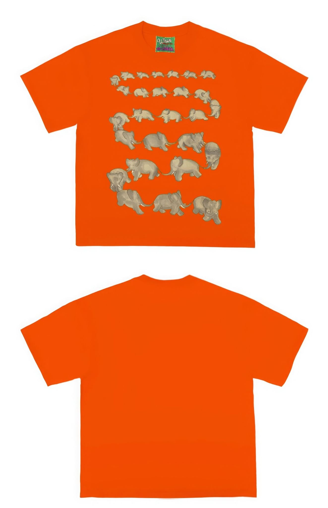 Elephant Parade Chain Graphic T-Shirt