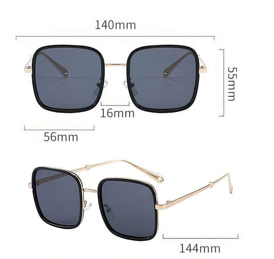 Emerald Square Polarised Sunglasses