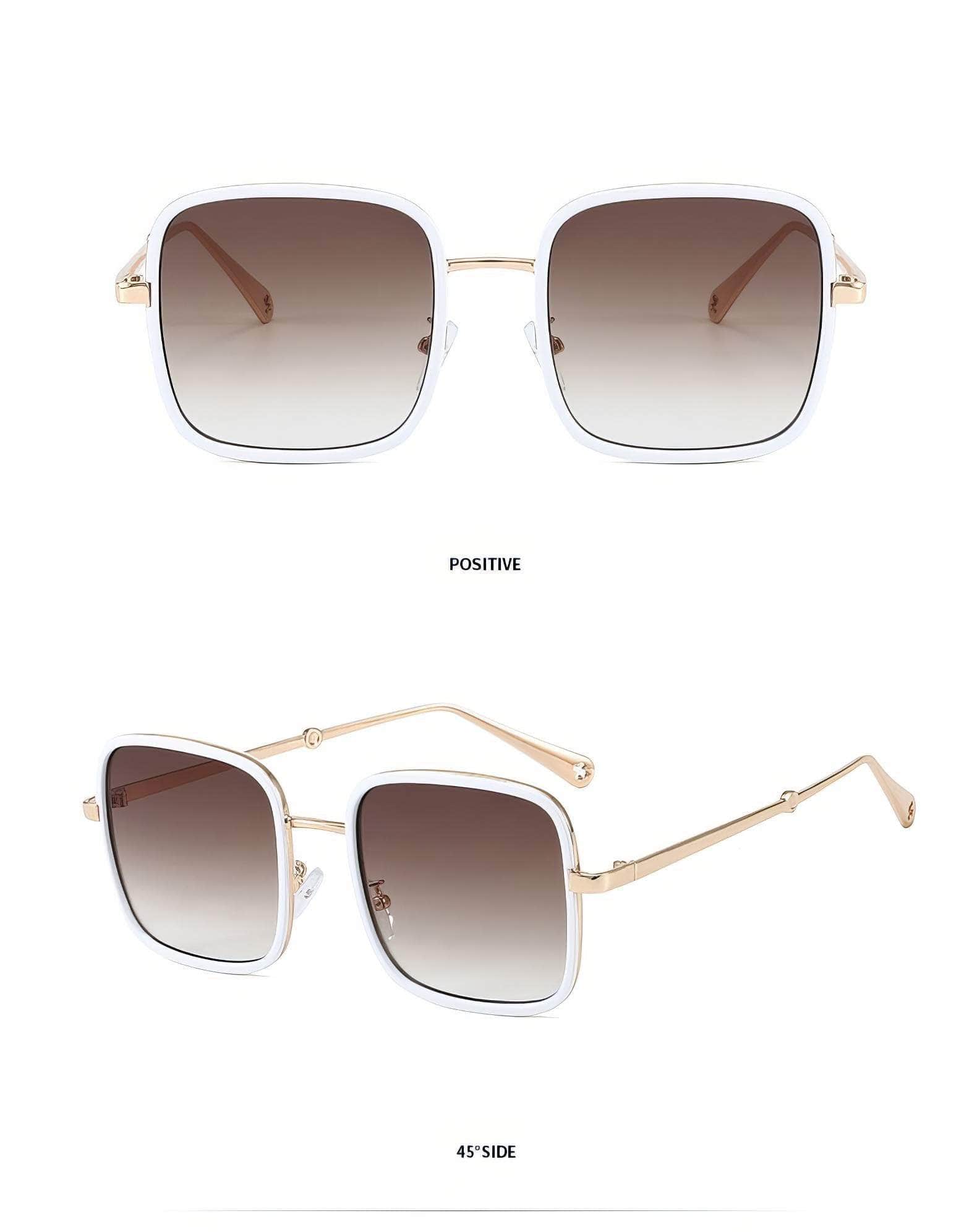 Emerald Square Polarised Sunglasses