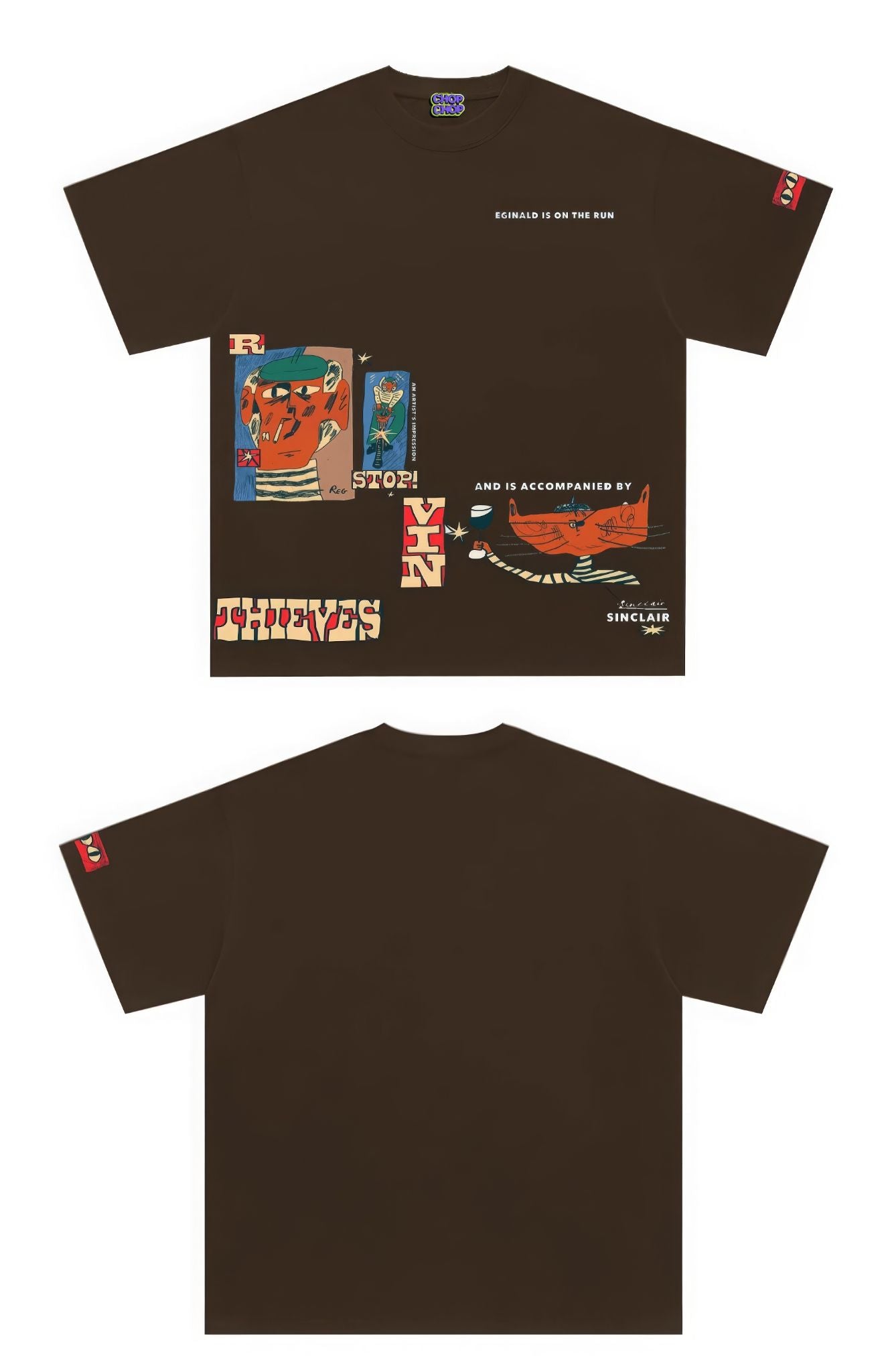 Outlaw Wanted Poster Graphic T-Shirt