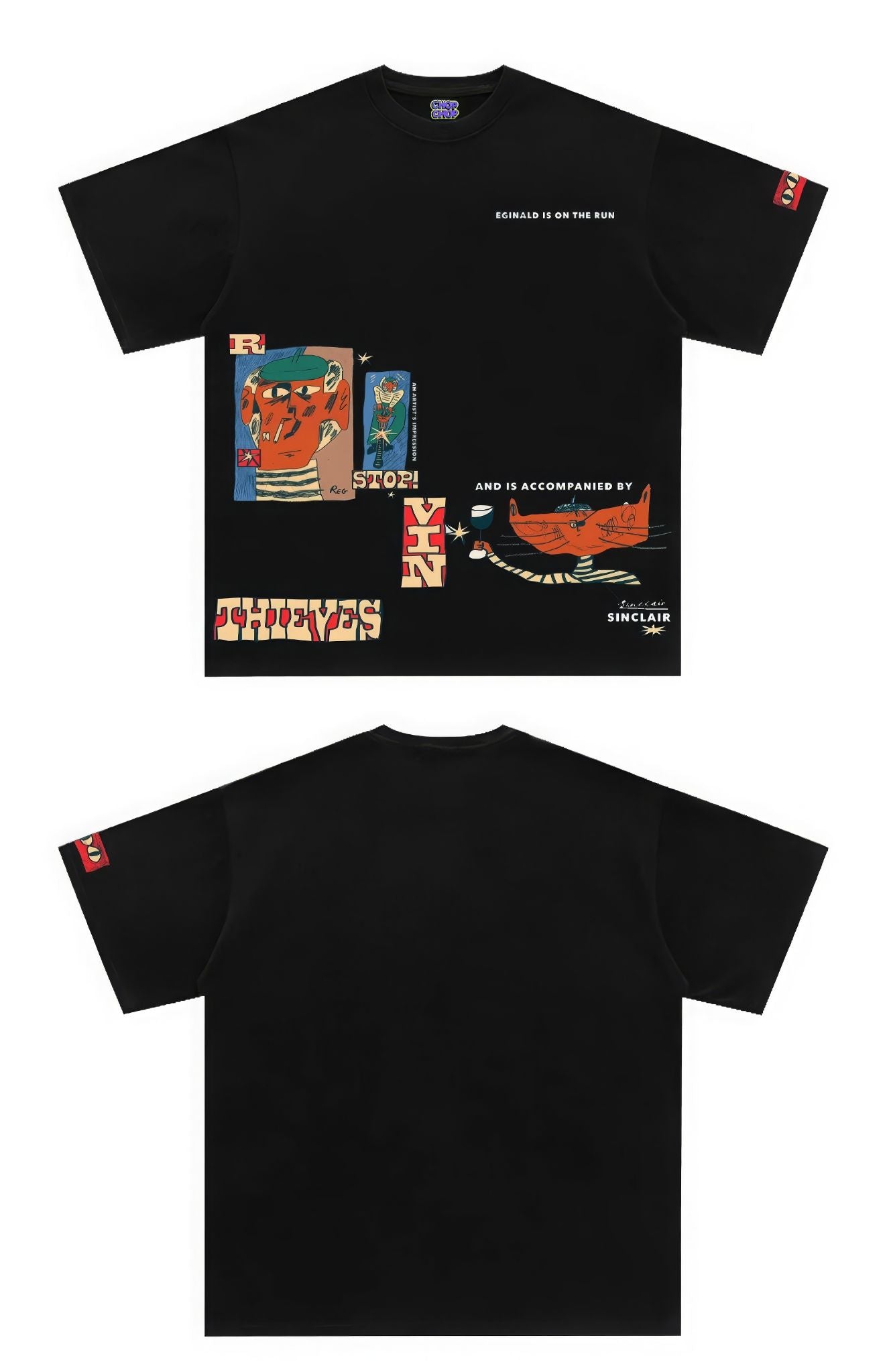 Outlaw Wanted Poster Graphic T-Shirt