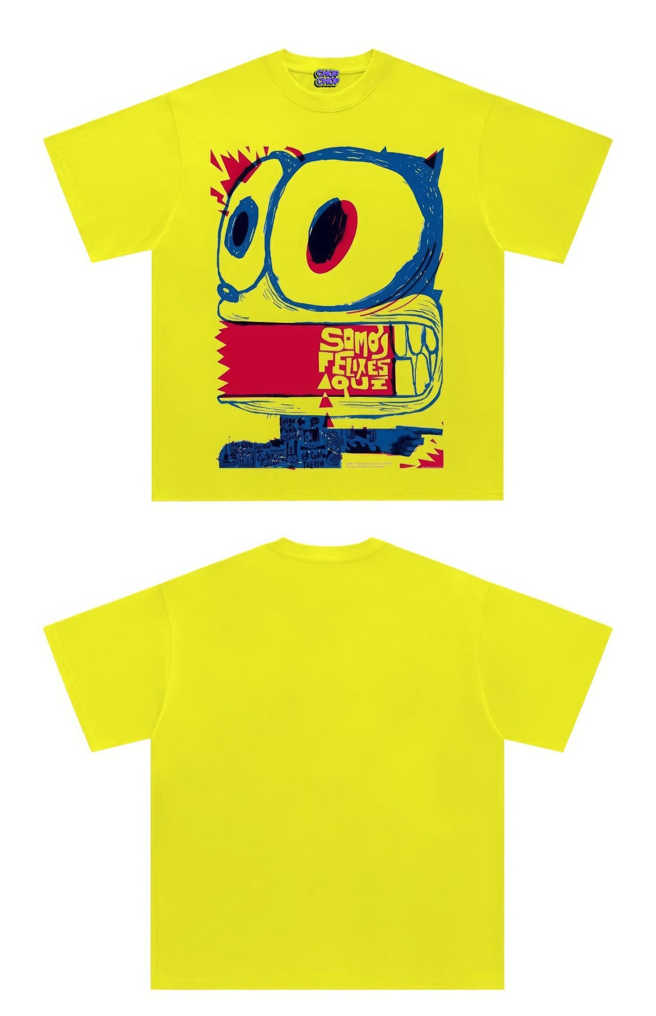 Unisex Graphic T-Shirt with Abstract Character Design