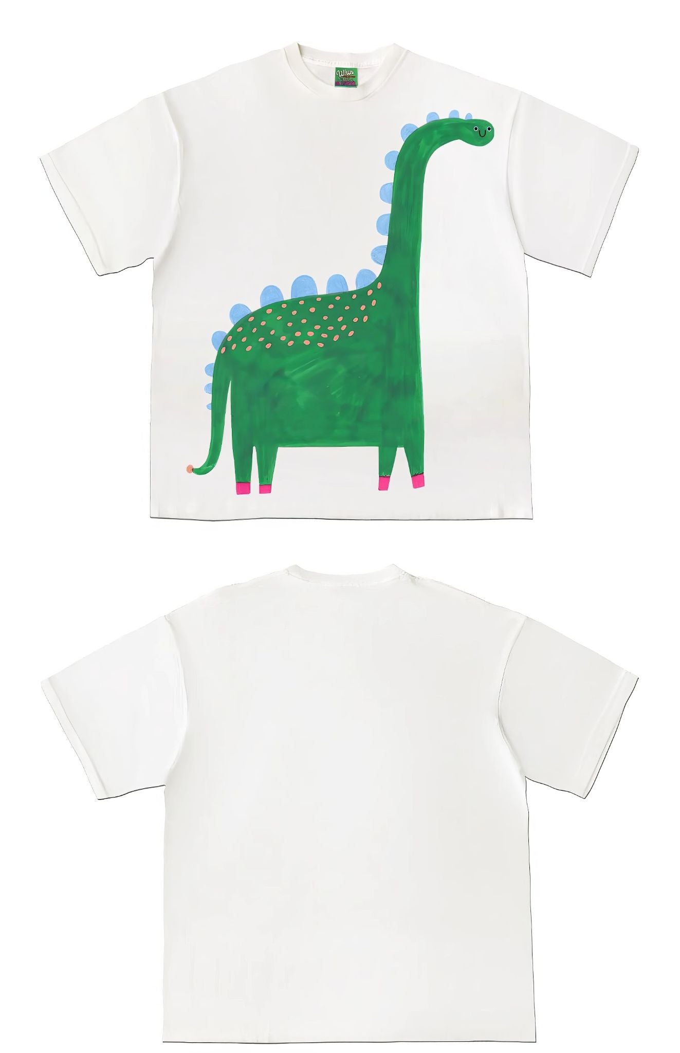 Whimsical Dinosaur Graphic T-Shirt for Boys and Girls
