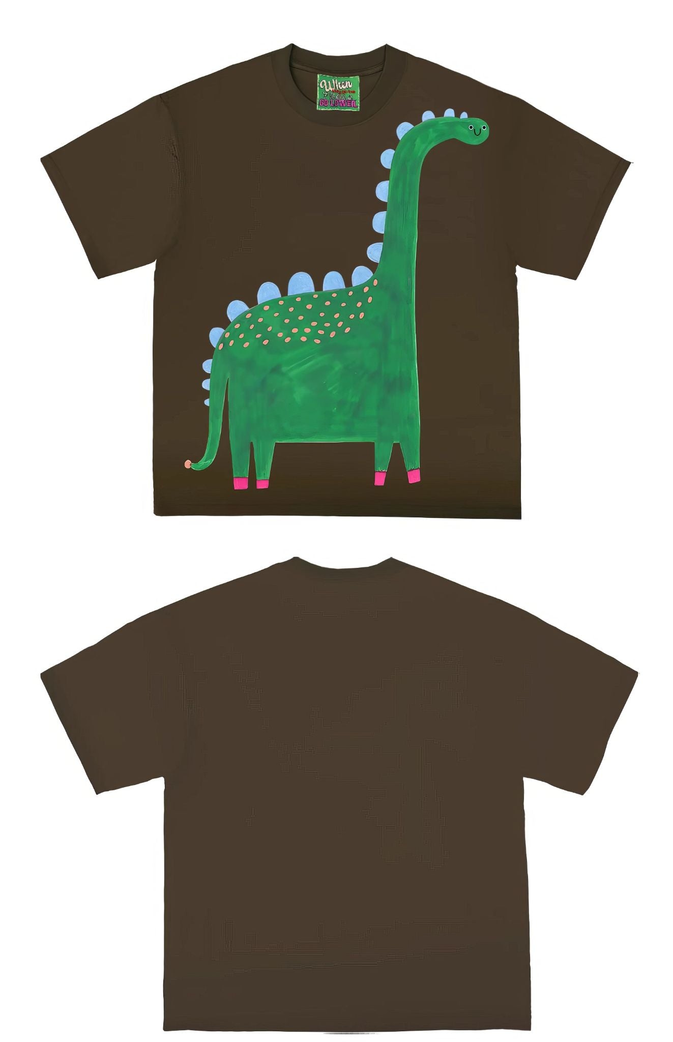Whimsical Dinosaur Graphic T-Shirt for Boys and Girls