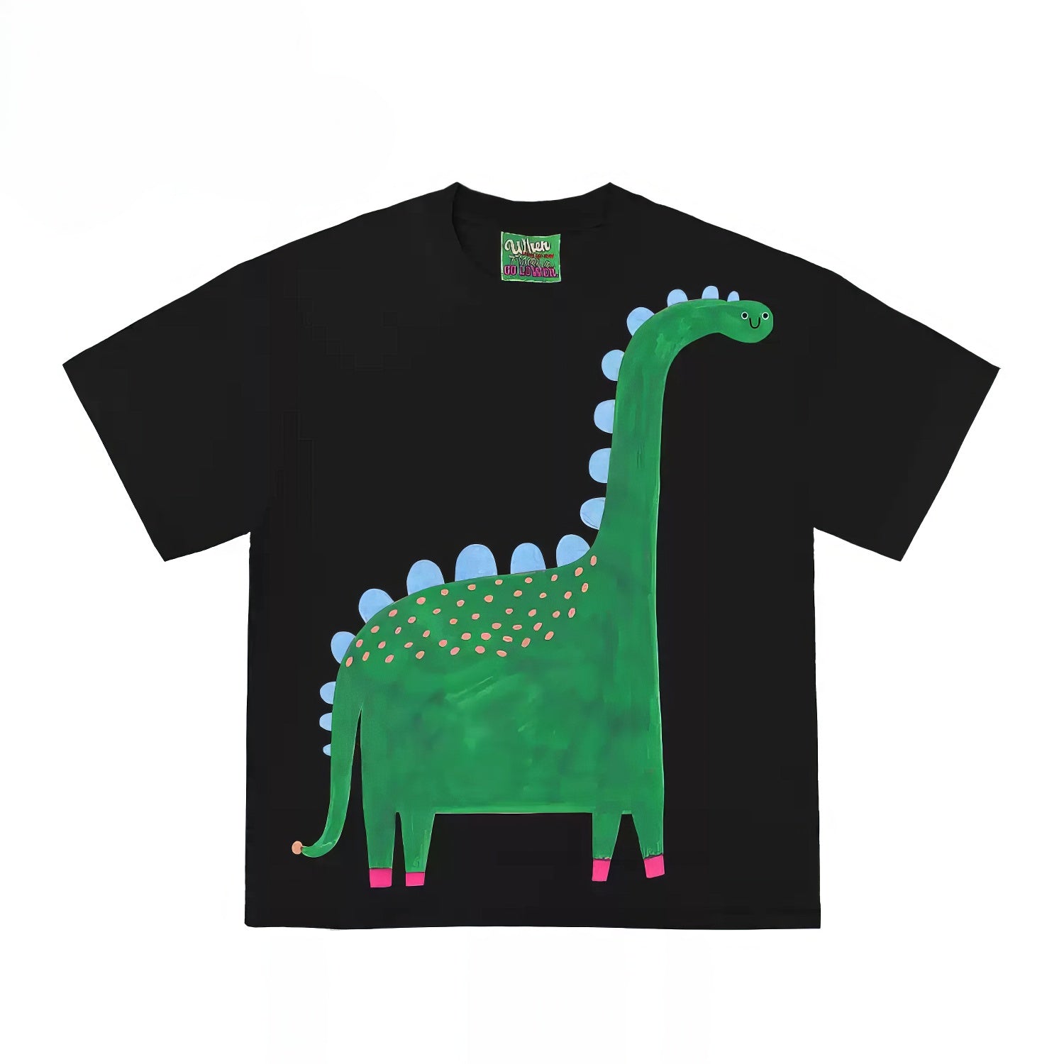 Whimsical Dinosaur Graphic T-Shirt for Boys and Girls