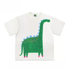 Whimsical Dinosaur Graphic T-Shirt for Boys and Girls