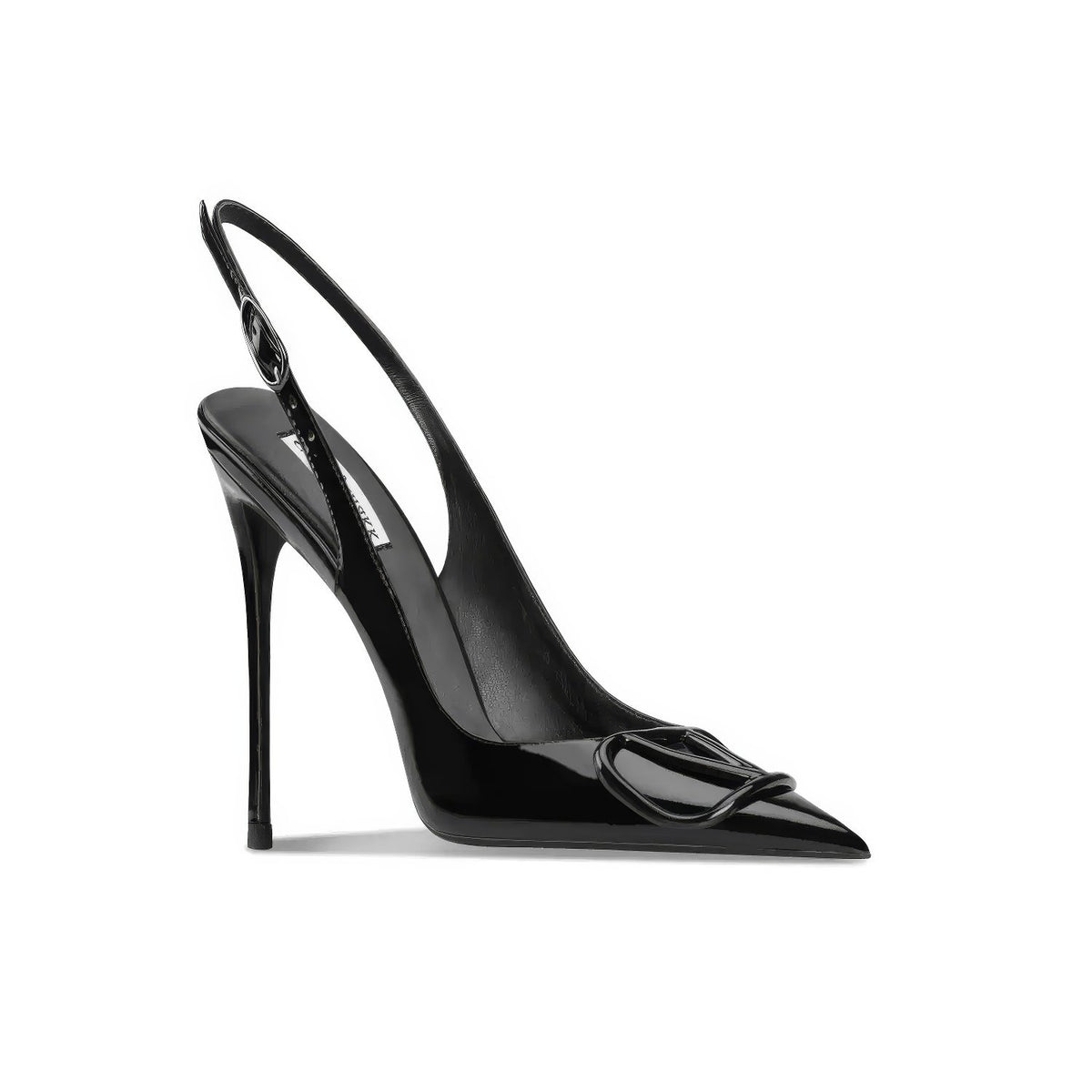 Women's SR Bigoudi Slingback Pointed Toe High Heels with Signature Buckle