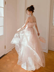 A-line Feather Prom Fairy Dress