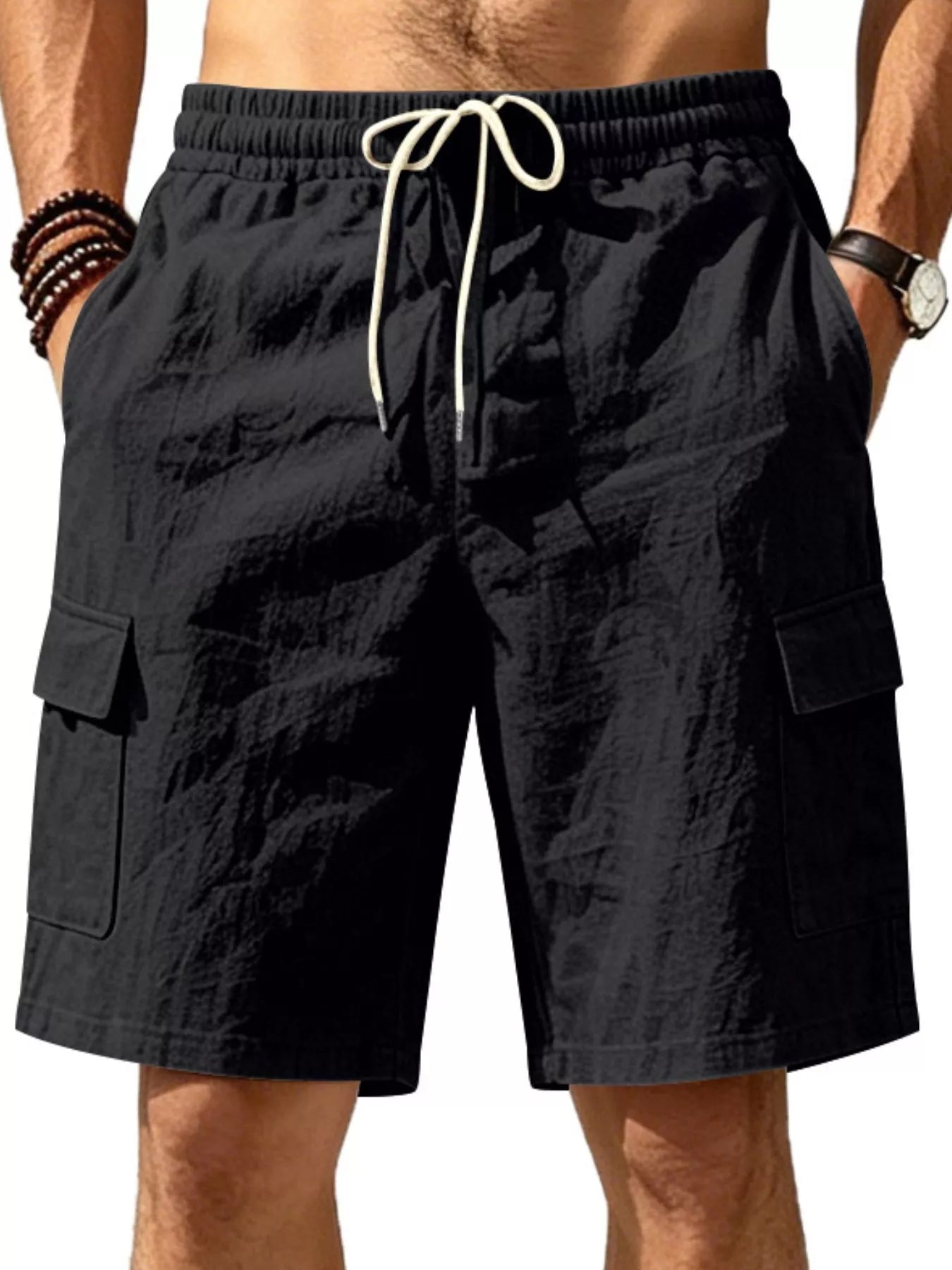 mens-plus-size-casual-cargo-shorts-with-drawstring-waist-14