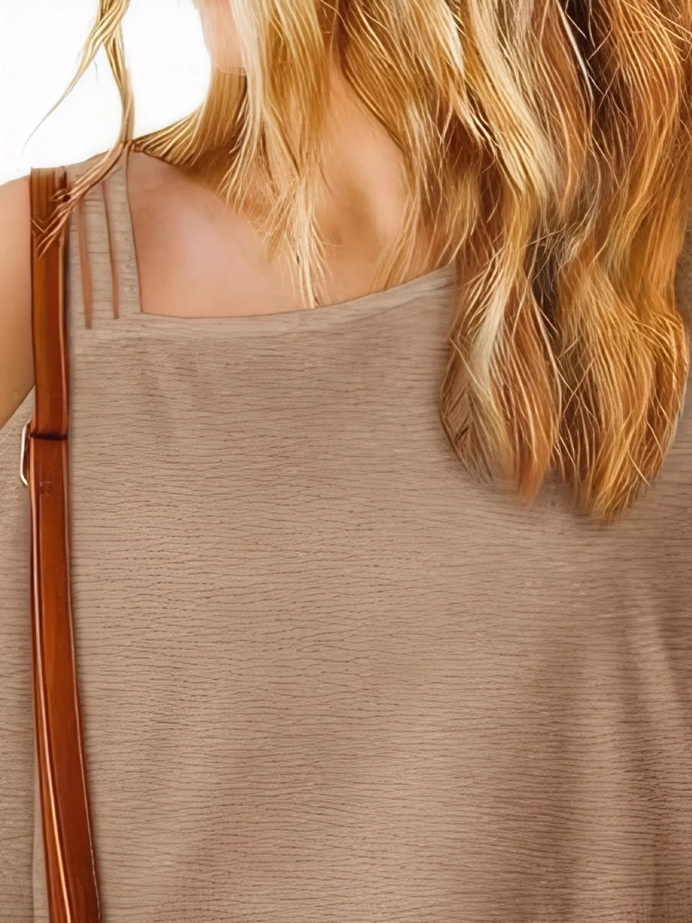 Asymmetrical Neck Half Sleeve T-Shirt