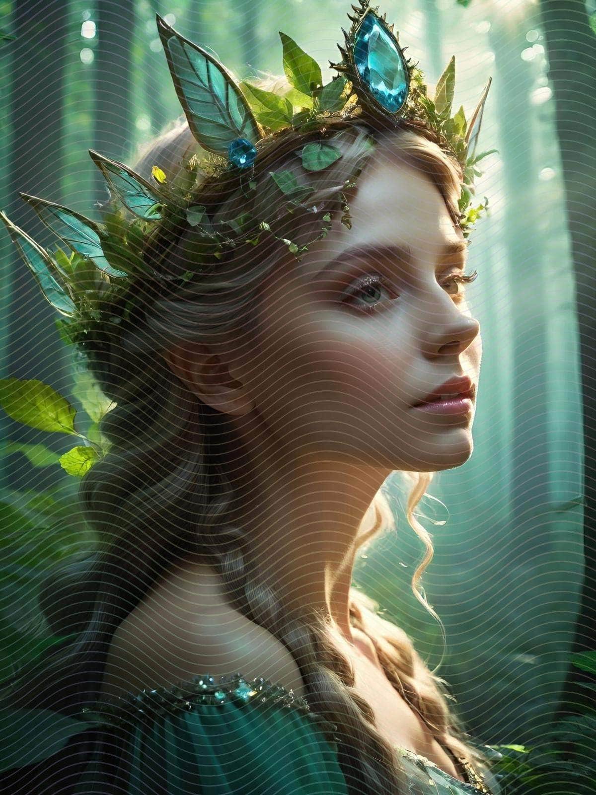 Beautiful Fairy Forest Queen