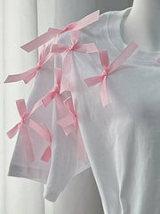 Bow Short Sleeve T-Shirt